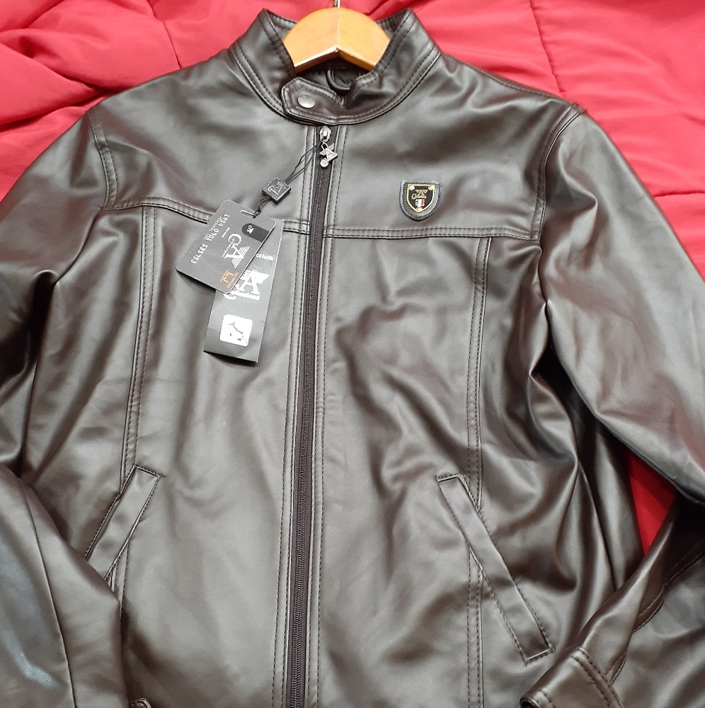 A collezioni Italian bikers jacket